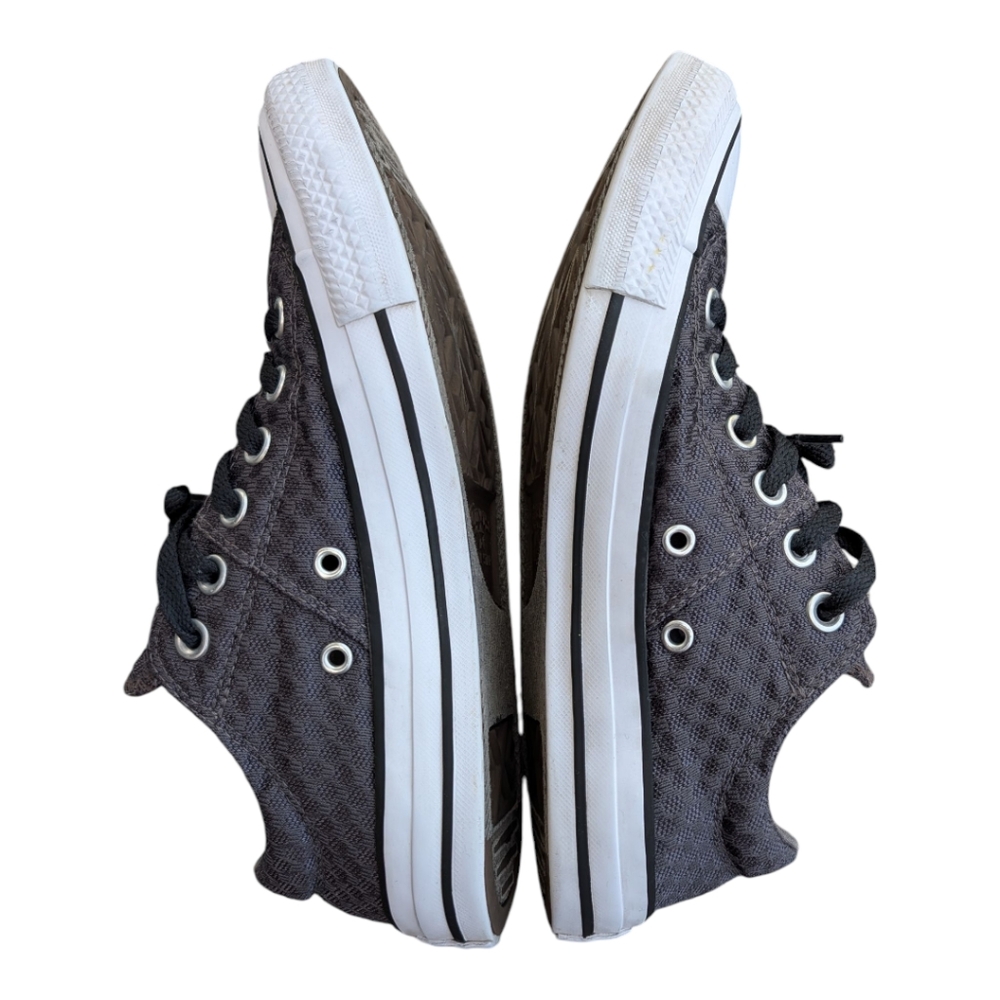 Converse All Star Textured Black Shoe - Picture 7 of 8